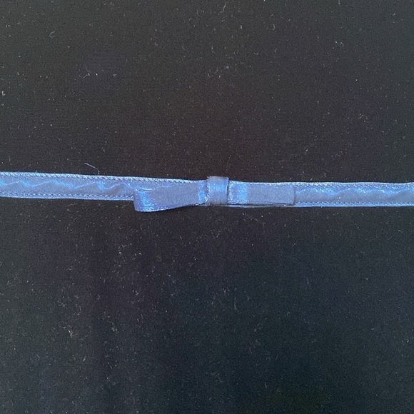 Vintage New Moves Velvet Dress Girls 14 Navy Retro 90’s Y2K Event fairy grunge - Picture 5 of 6